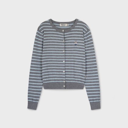 Steve Stripe Cardigan / WHCKG2332F