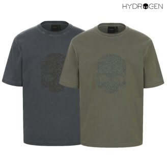 남성 피그먼트 그래픽 티셔츠 H11F2TR218