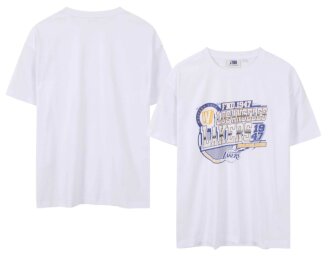 NBA 빅 그래픽 반팔 티셔츠 (화이트) N262TS050P