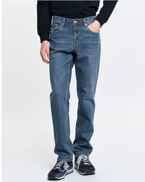 [SLIM] 중청 워싱 스트레치 데님 HZPA6B251 N2