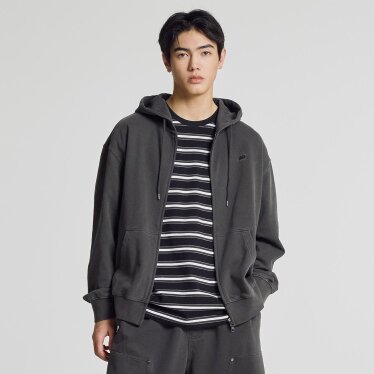 UNI 에센셜 썸머 경량 다잉 후드집업 NBMDG21413 CH