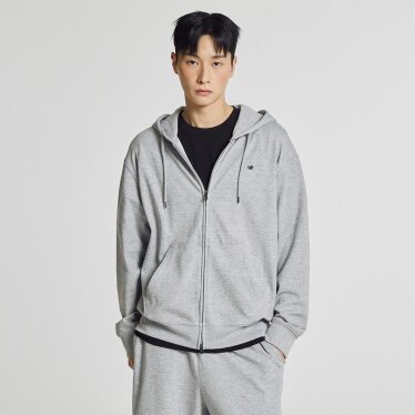 UNI 에센셜 썸머 경량 후드집업 (SEMI OVER FIT) NBMDG21403 AC