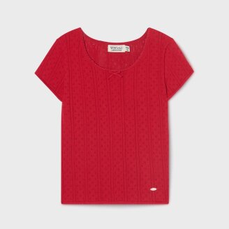 Front Shirring Knit Pullover WHKAF4795F*