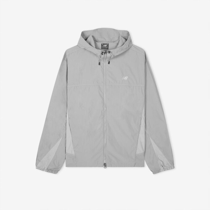 UNI NANO LIGHT 후드 바람막이 (SEMI OVER FIT) NBNAG21423 LG