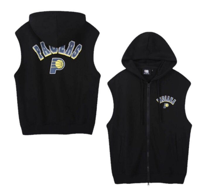 NBA 슬리브리스 후드 집업 (블랙) N262TJ050P