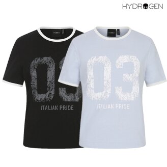 여성 링거 반팔 티셔츠 H21F2TR243