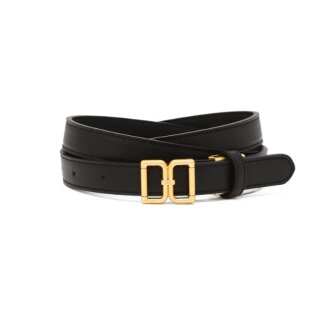 블랙 DD 골드 버클 여성벨트 DBBE6E770
