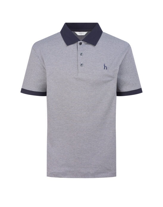 [ICE CLEAN COTTON] 스트라이프 카라티셔츠 HZTS6B438 N2