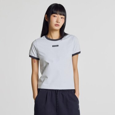 W 링거 반팔티 (SLIM FIT) NBNEG2W462 L/B