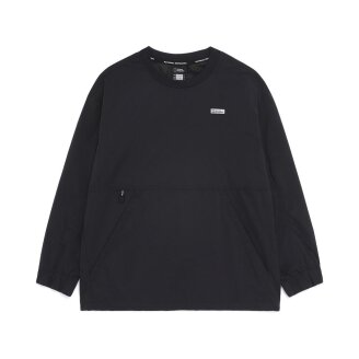 K262USW260 에어로벤트 벤틸 우븐 맨투맨 CARBON BLACK
