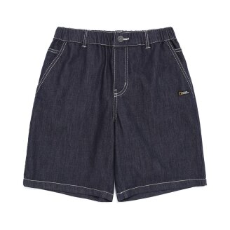 K262UHP010 5부 데님 하프 팬츠 NAVY