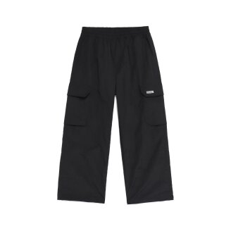 K262UPT210 에어로벤트 루즈핏 우븐 팬츠 CARBON BLACK