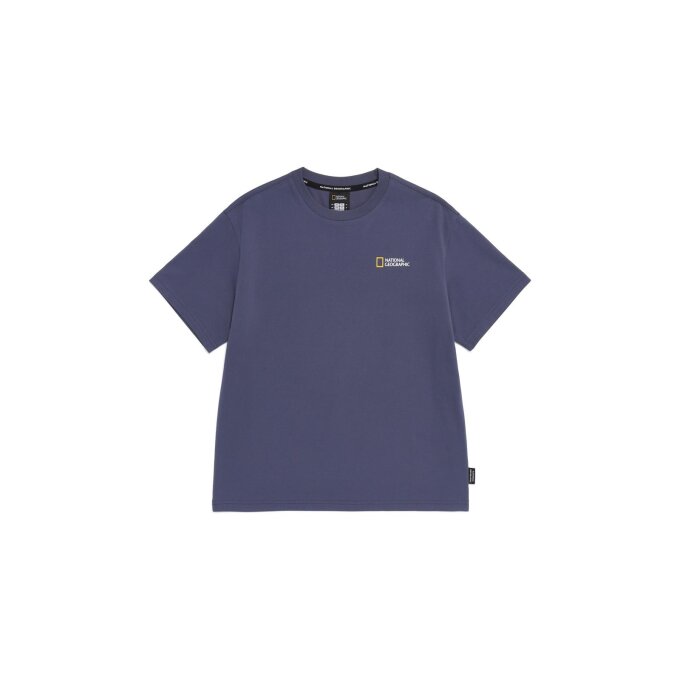 K262UTS010 사파리 그래픽 반팔 티셔츠-1 GRAY NAVY