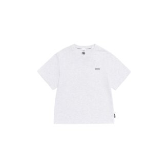 K262UTS040 사파리 그래픽 반팔 티셔츠-4 WHITE MELANGE