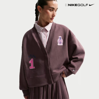 IQ3944-515나이키여성오버사이즈플리스가디건