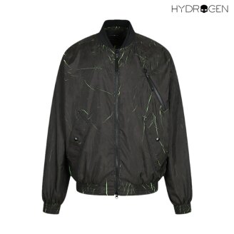 남성 크랙패턴 MA-1 점퍼 H11F2JP205_BK