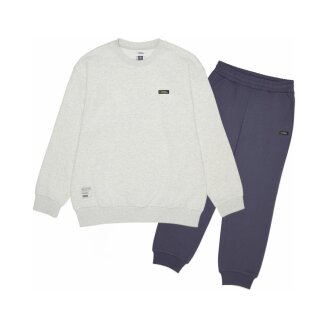 K265UPB010 맨투맨 SET WHITE MELANGE