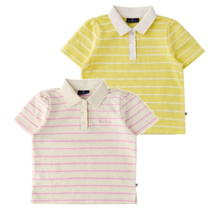 퓨어B. STRIPE 카라티 2637533251/52 (PK/YE)