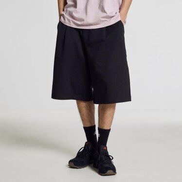 UNI 에센셜 6부 쇼츠 (WIDE FIT) NBNVG21533 BK