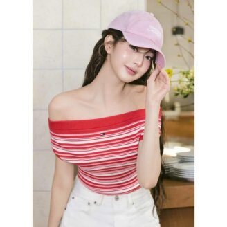 공용 스크립트 로고 캡 T32G1AHT21TWT1TOP