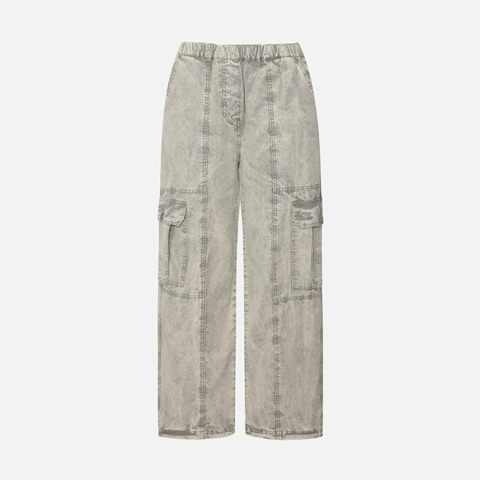 록시 CARGO WASHED 롱팬츠  RG11LP553_GRE