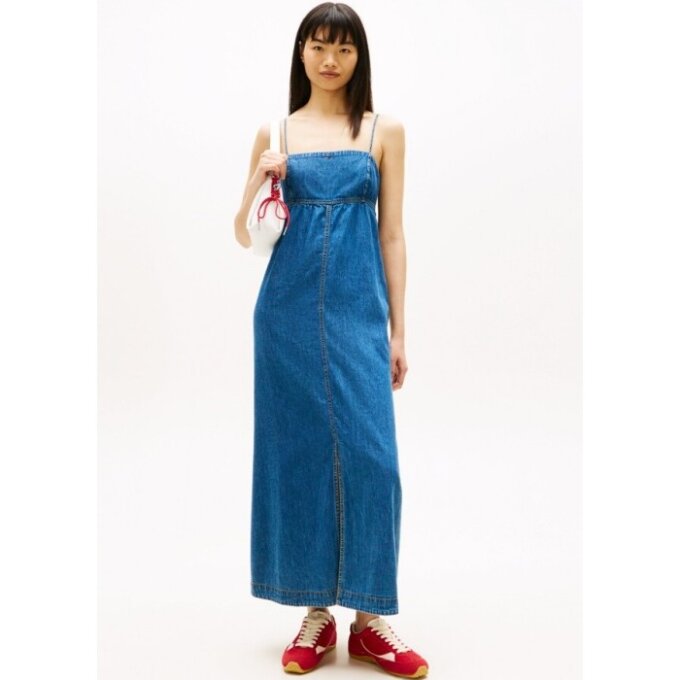 여성 샴브레이 맥시 원피스 T32G1NOP14TWT11A5