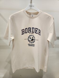 공용 아이스쿨 그래픽 반팔 티셔츠(EPF3TR3901)