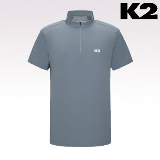 오싹 서라운드 남성 반팔 집업 티셔츠 KMM25223 SQ