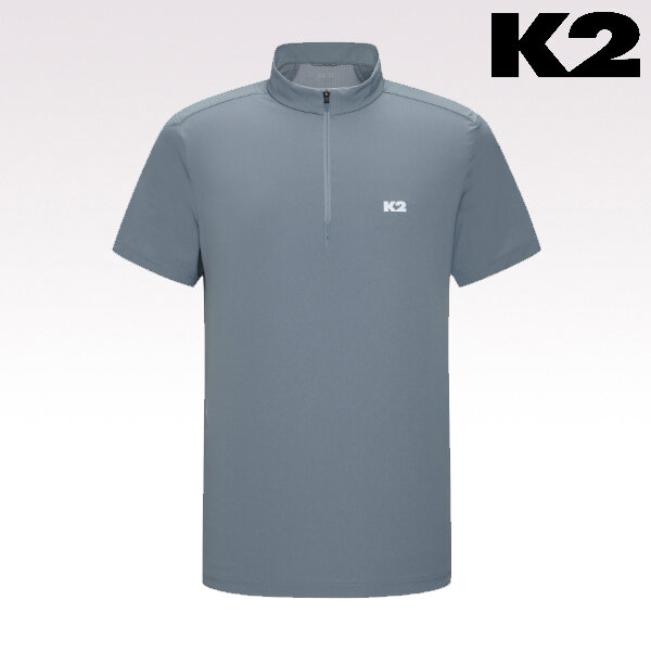 오싹 서라운드 남성 반팔 집업 티셔츠 KMM25223 SQ
