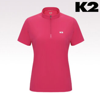 오싹 서라운드 여성 반팔 집업 티셔츠 KWM25224 M2
