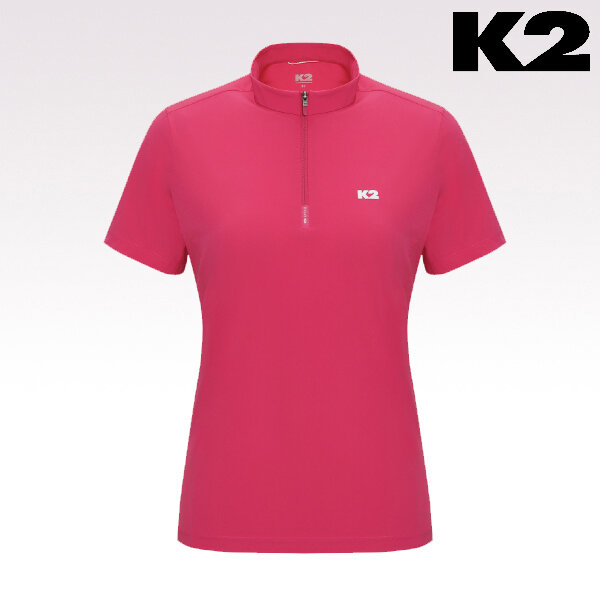 오싹 서라운드 여성 반팔 집업 티셔츠 KWM25224 M2