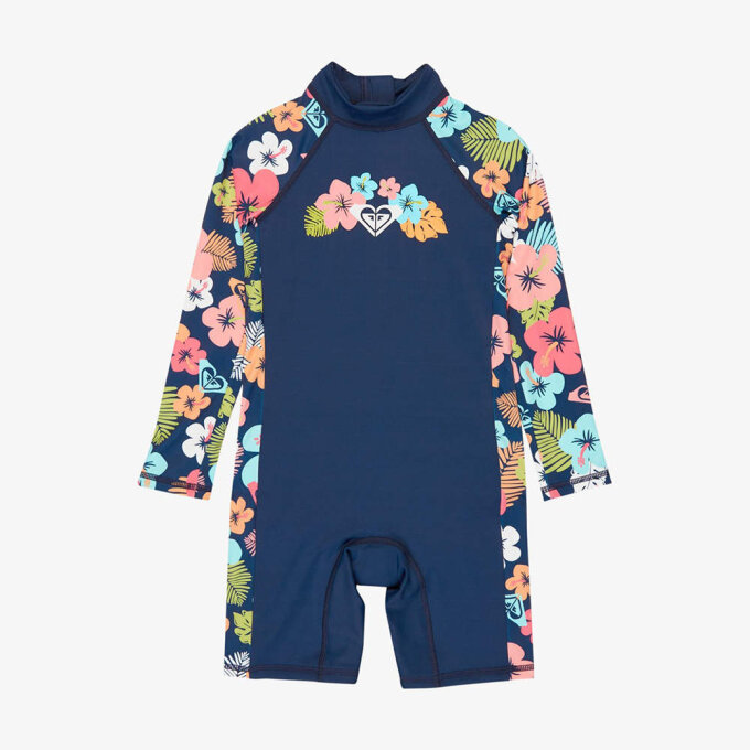 록시 MORNING FLOWER 아동 긴팔 래쉬가드 스프링수트