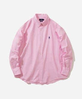 오버사이즈 옥스포드 롱슬리브 셔츠_YES1SH309A