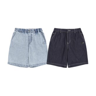 KIDS 5부 데님 하프 팬츠 K262UHP010