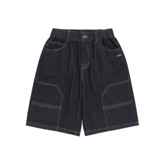 KIDS 6부 버뮤다 데님 반바지 K262UHP040