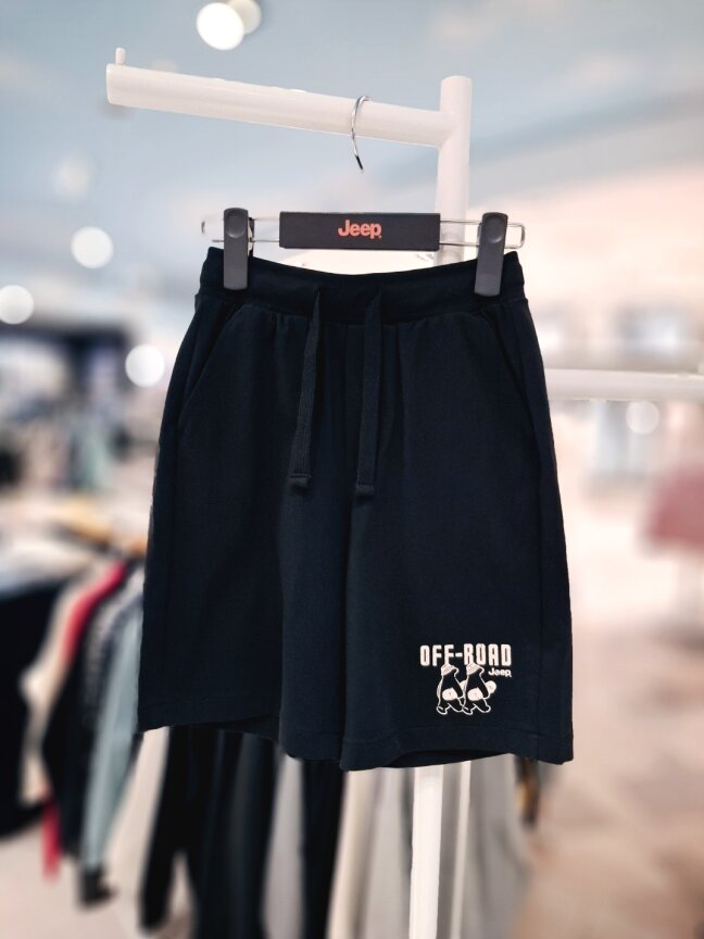 가정의달 셋업 싱글 반바지 KR2TPU995 BK