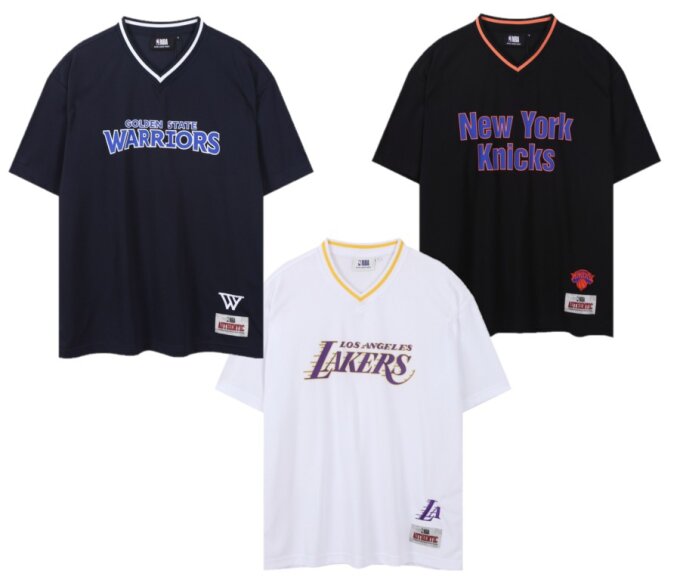 NBA 어센틱 메쉬 반팔 티셔츠 N262TS056P