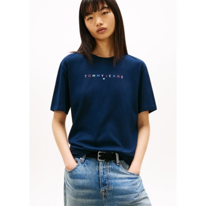 여성 컬러 리니어 로고 티셔츠 T32G1TTO54TWT1C1G