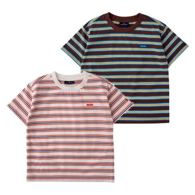 멀티 STRIPE 티셔츠 2631533204/05 (BR/OR)
