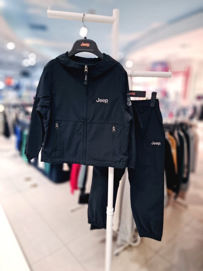 기획 바람막이 점퍼 KP2JPU291 조거팬츠 KP2PTU591 BK