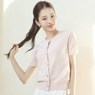 여자 반팔 가디건 56522a
