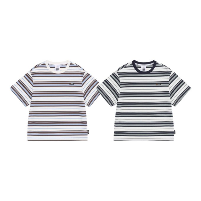 KIDS 멀티 스트라이프 반팔 K262UTS070