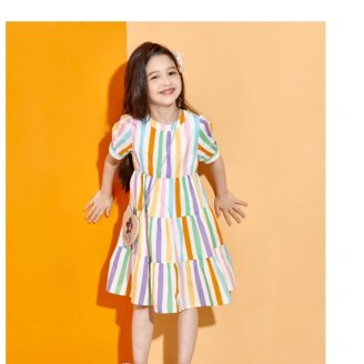 여아 롱 면 원피스 T32KCO020