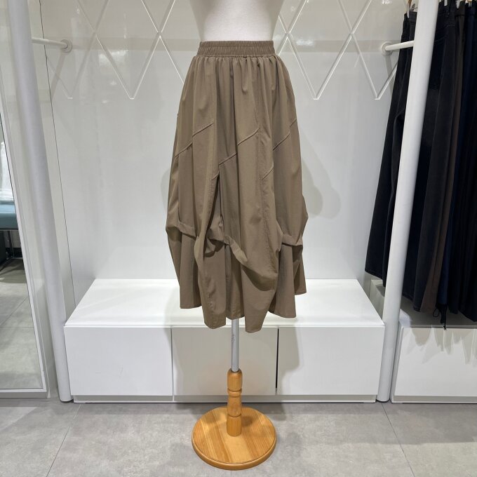 셔링 롱 스커트 870270