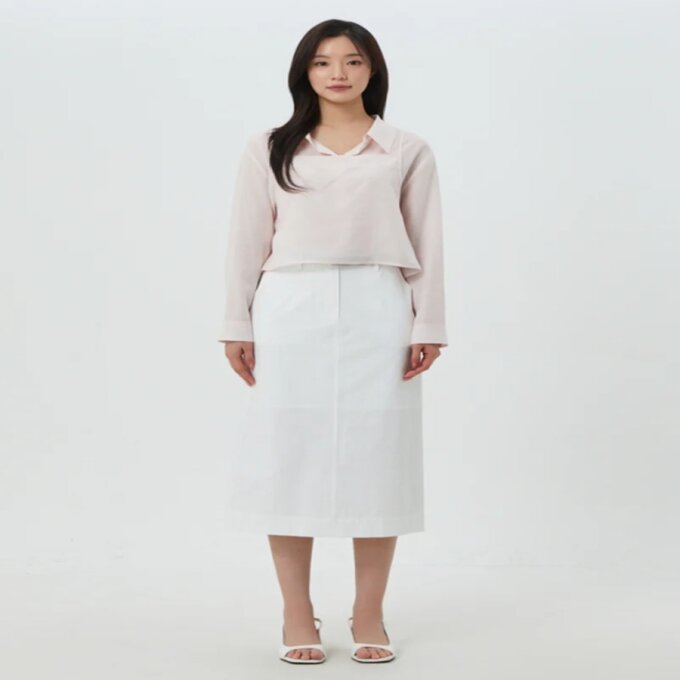 슬리브리스 레이어드 블라우스 PS2WB381