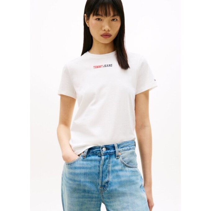 여성 에센셜 로고 티셔츠 T32G1TTO40TWT1YBL