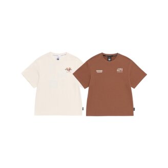 KIDS 문양 그래픽 반팔 티셔츠 K262UTS080