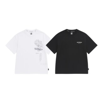 KIDS 어드벤처 그래픽 반팔 티셔츠 K262UTS210