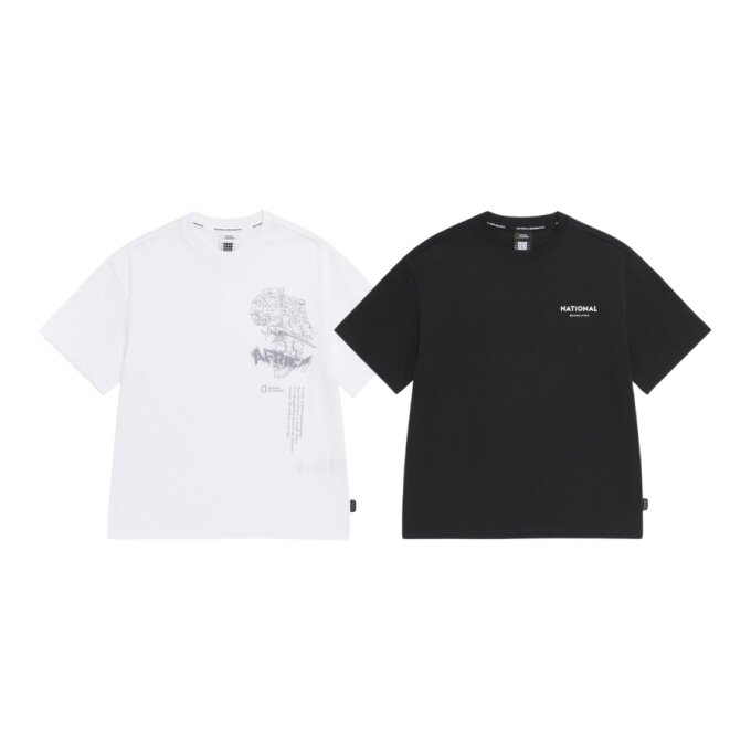 KIDS 어드벤처 그래픽 반팔 티셔츠 K262UTS210