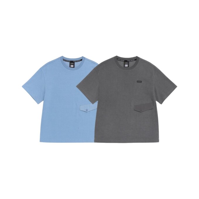 KIDS 어드벤처 피그먼트 반팔 티셔츠 K262UTS230